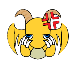 Cute Demon Dragon - Toby sticker #14074462