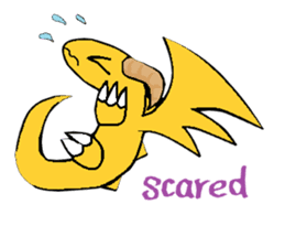 Cute Demon Dragon - Toby sticker #14074465