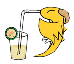 Cute Demon Dragon - Toby sticker #14074472