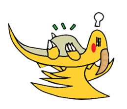 Cute Demon Dragon - Toby sticker #14074480