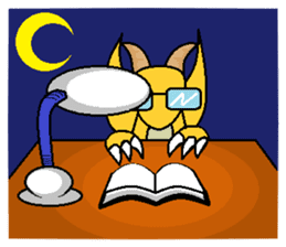 Cute Demon Dragon - Toby sticker #14074485