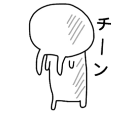 Mr. handwriting rabbit2 sticker #14074610