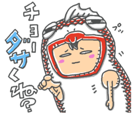 araburu kigurumi osakanakun sticker #14074650