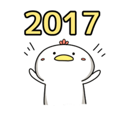 2017 Rooster year sticker sticker #14075578