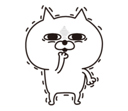 Cat laugh(Overseas edition) sticker #14075670