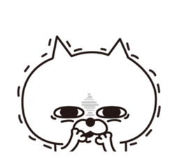 Cat laugh(Overseas edition) sticker #14075672