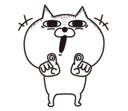 Cat laugh(Overseas edition) sticker #14075673