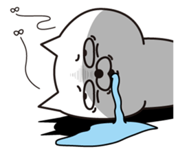 Cat laugh(Overseas edition) sticker #14075675