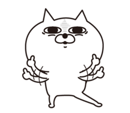 Cat laugh(Overseas edition) sticker #14075678