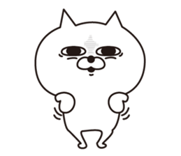 Cat laugh(Overseas edition) sticker #14075679