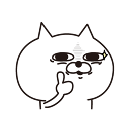 Cat laugh(Overseas edition) sticker #14075680