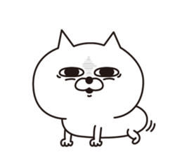 Cat laugh(Overseas edition) sticker #14075685