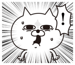 Cat laugh(Overseas edition) sticker #14075689
