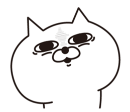 Cat laugh(Overseas edition) sticker #14075696
