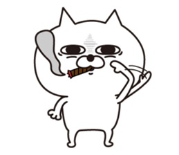 Cat laugh(Overseas edition) sticker #14075700