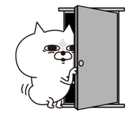 Cat laugh(Overseas edition) sticker #14075701