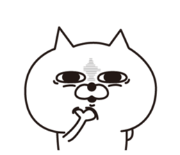 Cat laugh(Overseas edition) sticker #14075706