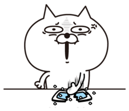 Cat laugh(Overseas edition) sticker #14075708