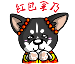 Silly Diary-The pets new year version sticker #14076319