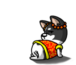 Silly Diary-The pets new year version sticker #14076323