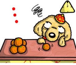 Silly Diary-The pets new year version sticker #14076355