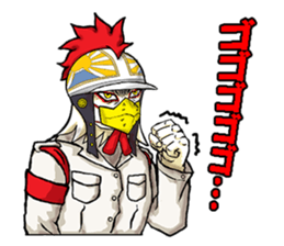 Sayhello HelmetOriental zodiac Rooster sticker #14076534