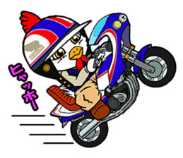 Sayhello HelmetOriental zodiac Rooster sticker #14076538