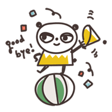 The panda on the ball sticker #14076614