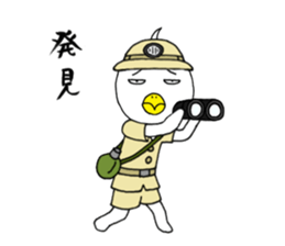 japanese lovely character " TORI " 4 sticker #14076816