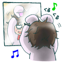 Prince of the rabbit "YUN" sticker #14077251