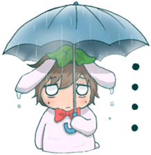 Prince of the rabbit "YUN" sticker #14077252