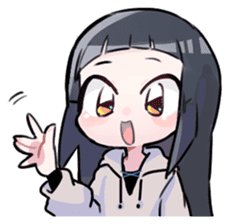 maru usagi sticker #14077725