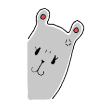 White bear Merry. sticker #14078124