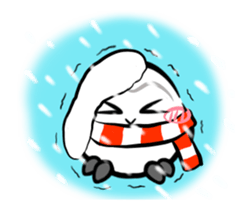 Shiro-kun stickers New Year's holidays sticker #14078210