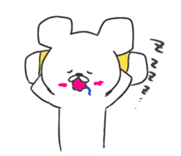 polar bear the kumashiro sticker #14078421