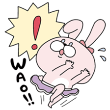 Lover rabbits for girl friend. sticker #14079241