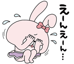 Lover rabbits for girl friend. sticker #14079244