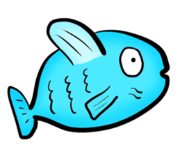 8 Graffiti Fish sticker #14079507