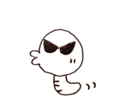 I Naughty Inchworm sticker #14079731