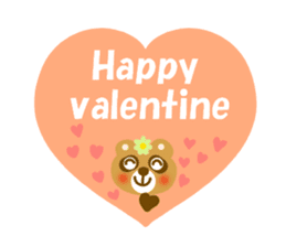 Winter and spring raccoon dog sticker #14079835