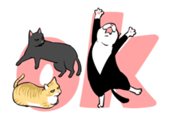 A little fat cat animation sticker #14080023