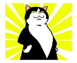 A Little Fat Cat Animation By Hige Wink Sticker 14080037