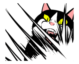 A little fat cat animation sticker #14080040