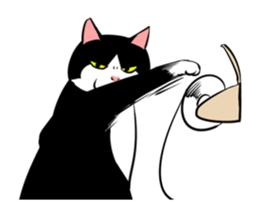 A little fat cat animation sticker #14080043