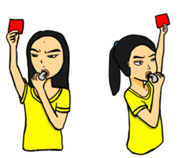 mole on the left eye part III sticker #14080192