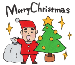 Merry Christmas , Happy New Year sticker #14080926