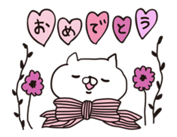 The cat kind~Lovely~ sticker #14081322