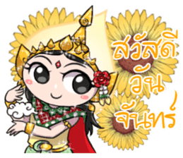 Little Beauty : Thai Devas sticker #14081503