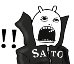 name satou sticker #14081566
