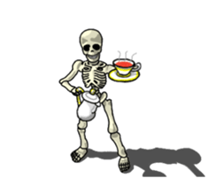 -Skeleton- sticker #14081734